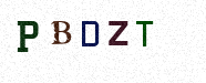 Visual Confirmation Security Code