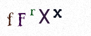 Visual Confirmation Security Code