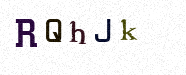 Visual Confirmation Security Code