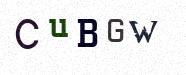 Visual Confirmation Security Code